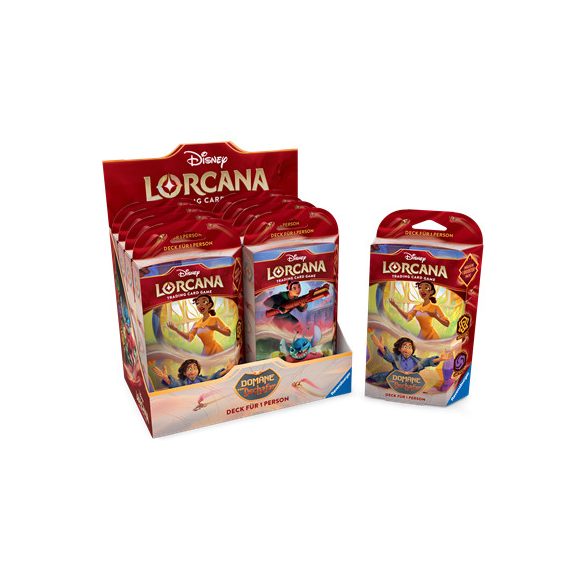 Disney Lorcana: Domäne von Dschafar - Starter Deck Display (8 pcs) - DE-11098546