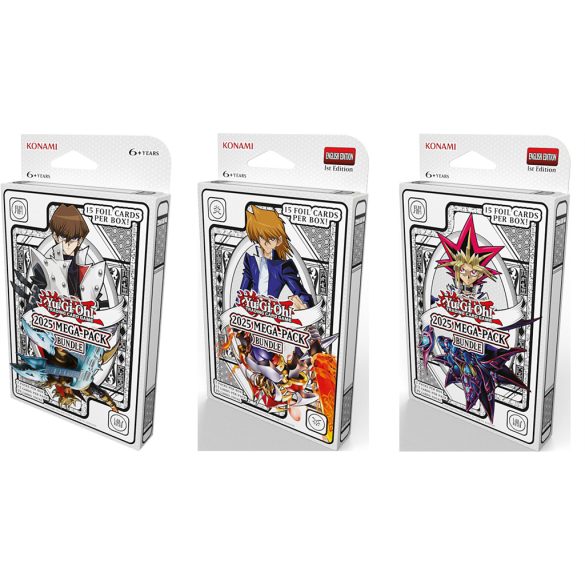 YGO - 2025 Mega Pack Bundle Display (12 Tuckboxes) - EN-YGO-25MB-EN