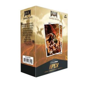 UP - DOOM 105ct Apex Deck Protector Sleeves 1 for Bethesda - Doom-16614