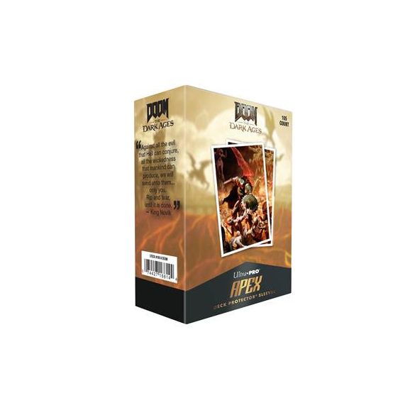 UP - DOOM 105ct Apex Deck Protector Sleeves 1 for Bethesda - Doom-16614