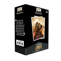 UP - DOOM 105ct Apex Deck Protector Sleeves 2 for Bethesda - Doom-16615