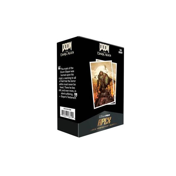 UP - DOOM 105ct Apex Deck Protector Sleeves 2 for Bethesda - Doom-16615