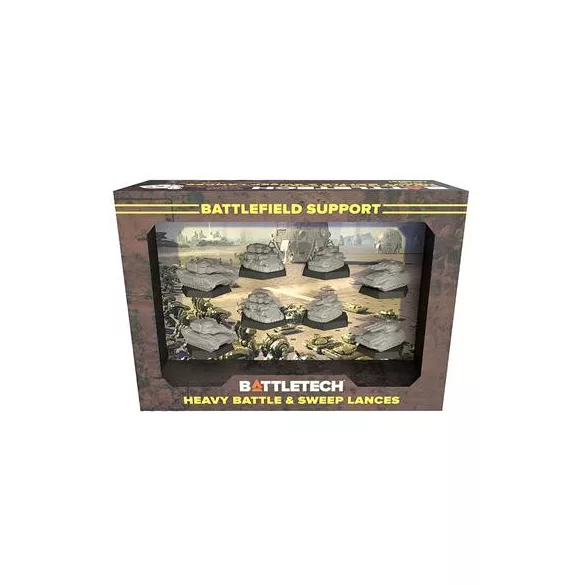 BattleTech: Battlefield Support Heavy Battle & Sweep Lances - EN-CAT-35778