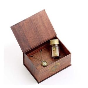 Gift box necklace and earrings time turner-EGSWNX630