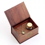 Gift box necklace and earrings time turner-EGSWNX630