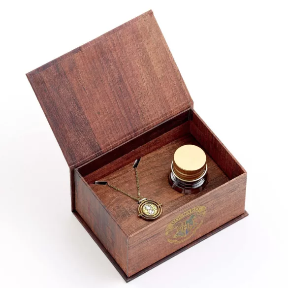 Gift box necklace and earrings time turner-EGSWNX630