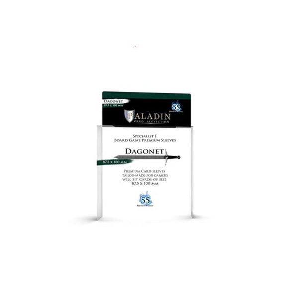 Paladin Sleeves - Dagonet 90.5x103-PALDAGCLR