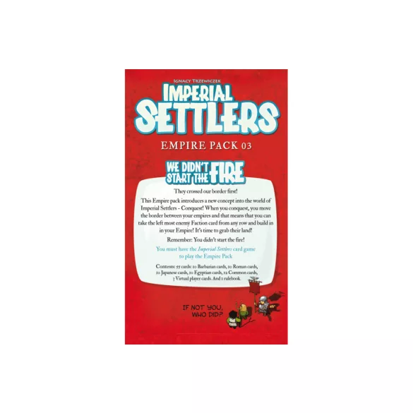 Imperial Settlers: We didn't start the fire - EN birodalmi csomag