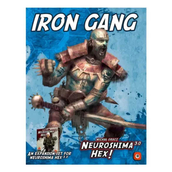 Neuroshima Hex 3.0: Iron Gang - DE társasjáték kiegészítő