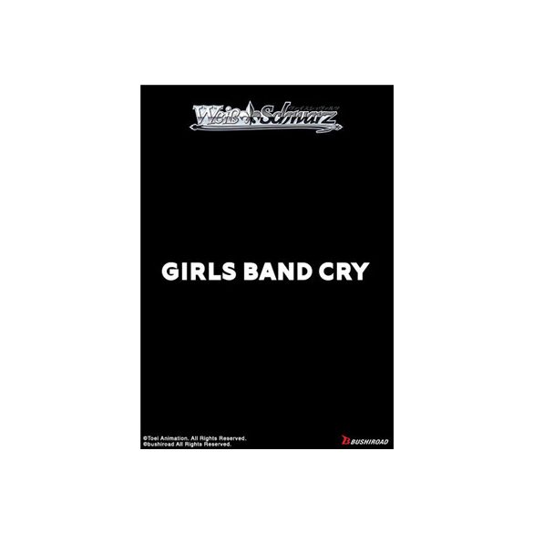 Weiß Schwarz - Girls Band Cry Trial Deck Display (6 Decks) - EN-121383
