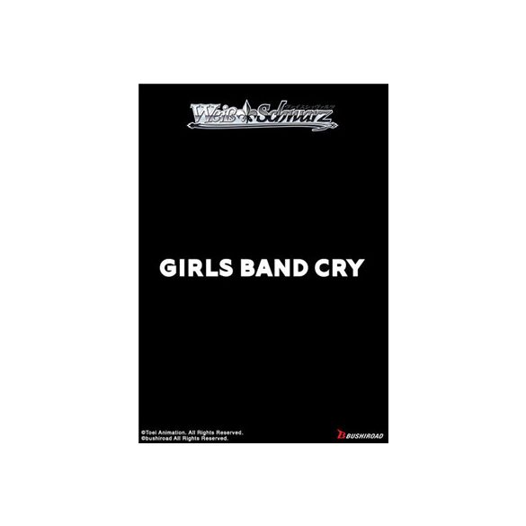 Weiß Schwarz - Girls Band Cry Trial Deck Display (6 Decks) - EN-121383