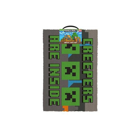 Minecraft (Creepers Need Hugs) Coir Doormat 40X60-GP2400479