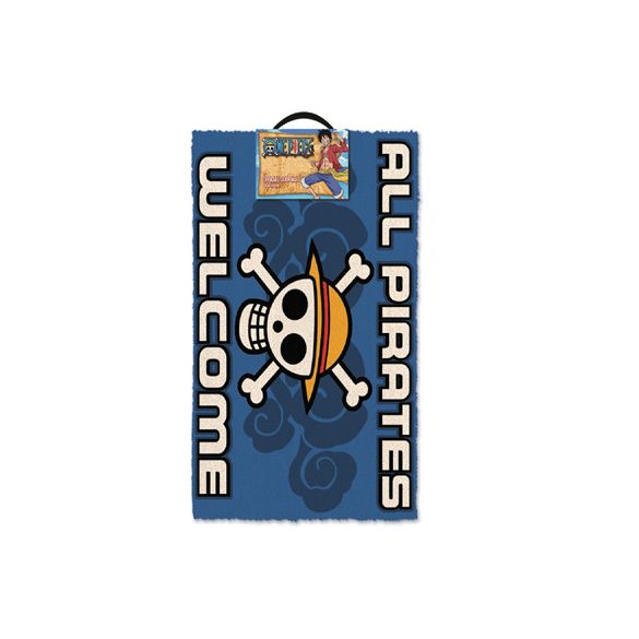 One Piece (All Pirates Welcome) Doormat-GP85395