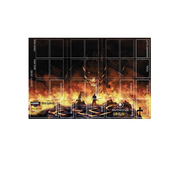 Bluthelden Play-Mat Fire Demon-ORI-003