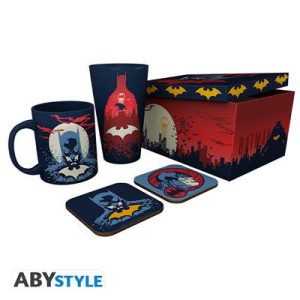 DC COMICS - Pck Glass XXL + Mug + 2 Coasters "Glow"-GFB0101