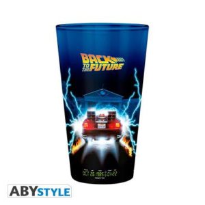 BACK TO THE FUTURE - Large Glass - 400ml -DeLorean-ABYVER161