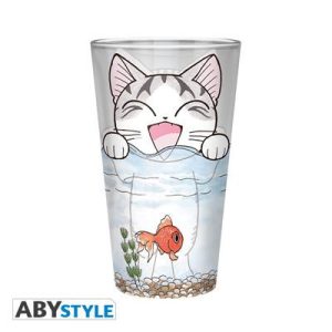 CHI - Large Glass - 400ml - Chi's fish tank - box-ABYVER153