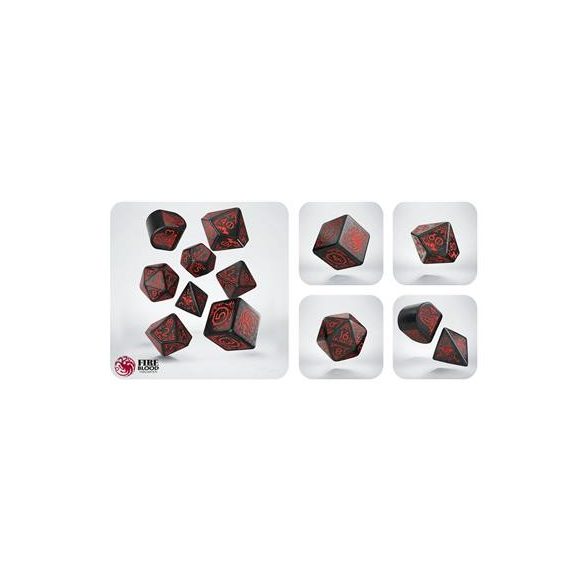 Game of Thrones. Targaryen Dice Set.-GOT/00190166/2025/3/A