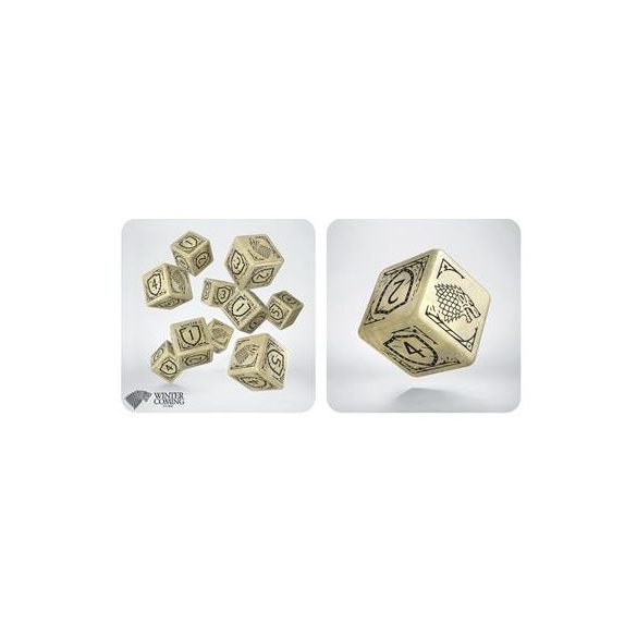 Game of Thrones. Stark 10xD6 Dice Set.-GOT/00190166/2025/1/B