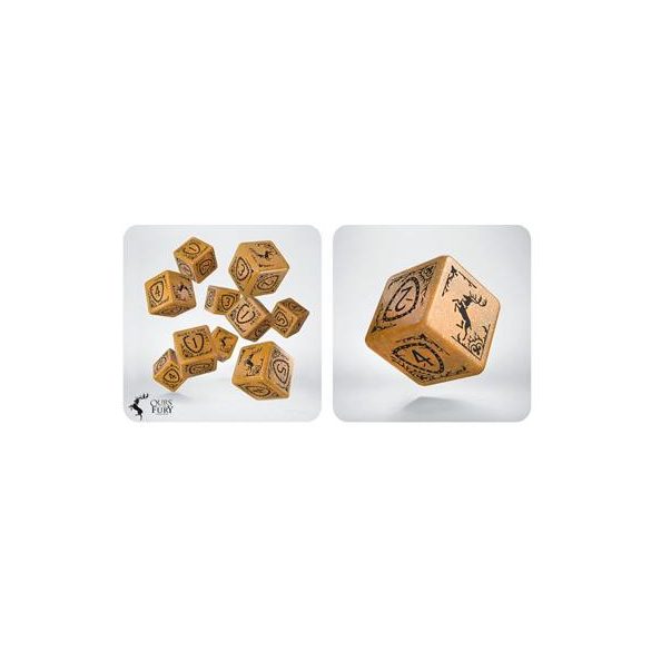 Game of Thrones. Baratheon 10xD6 Dice Set.-GOT/00190166/2025/4/B