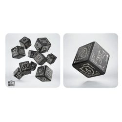 Game of Thrones. Night's Watch 10xD6 Dice Set.-GOT/00190166/2025/5/B