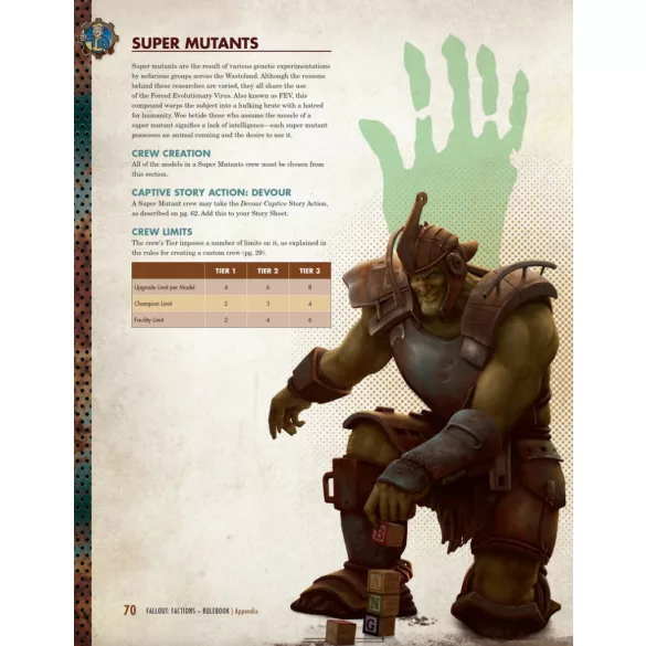 Fallout Factions: Core Rulebook - EN-MUH107008