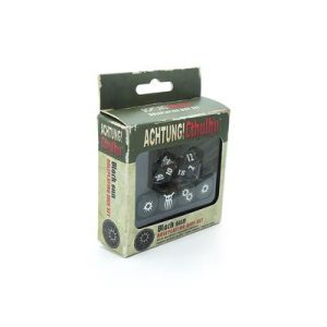Achtung! Cthulhu 2d20: Blauer Kristall Dice Set-MUH051749