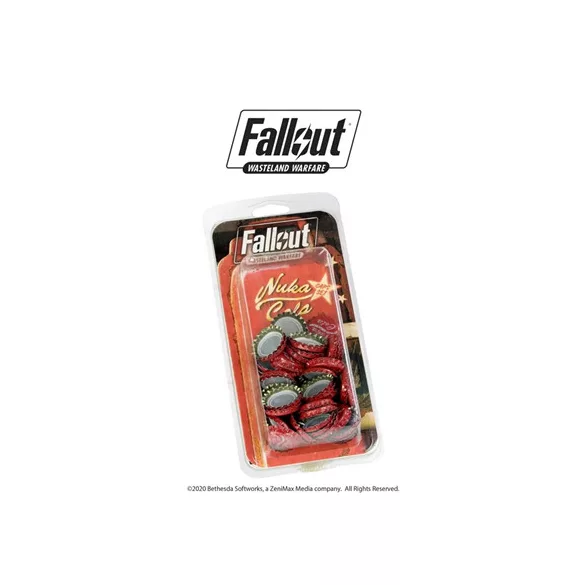 Fallout: Wasteland Warfare - Accessories: Nuka Cola Caps Set (2024) - EN-MUH107026
