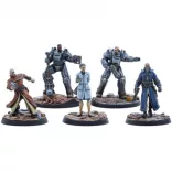 Fallout: Wasteland Warfare – Brotherhood of Steel: Citadel Command miniatűra készlet (EN)