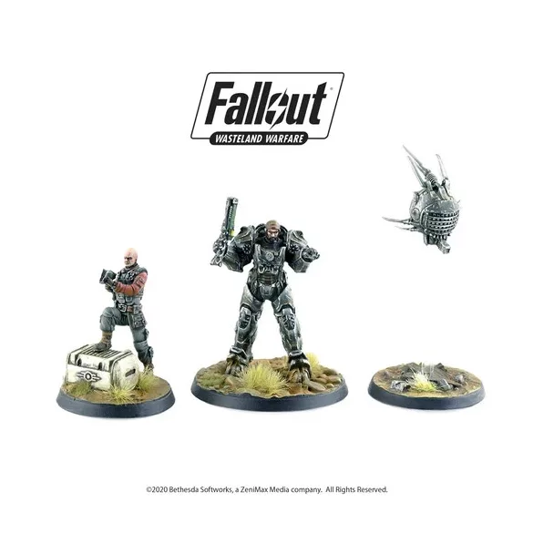 Fallout: Wasteland Warfare - Brotherhood of Steel: Knight-Captain Cade and Paladin Danse - angol kiadás