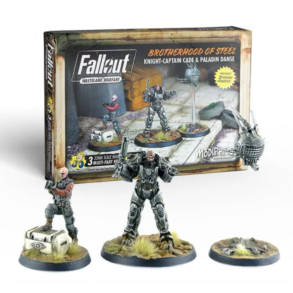 Fallout: Wasteland Warfare - Brotherhood of Steel: Knight-Captain Cade and Paladin Danse - angol kiadás