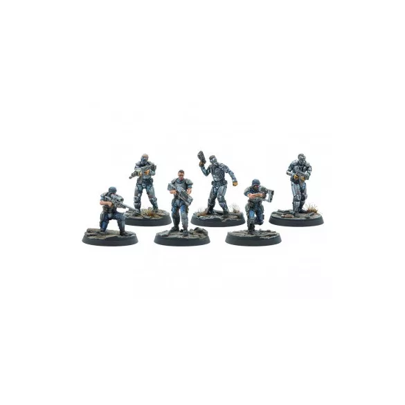 Fallout: Wasteland Warfare - Enclave: Assault Force figurakészlet - EN
