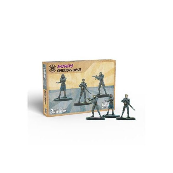 Fallout: Wasteland Warfare - Raiders: Operators Bosses - EN-MUH0190024