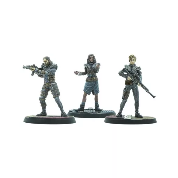 Fallout: Wasteland Warfare – Raiders: Operators Bosses miniatűrkészlet (EN)