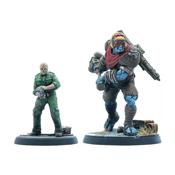 Fallout: Wasteland Warfare - Super Mutants: Tabitha and Raul - EN-MUH052152