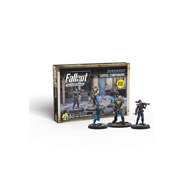 Fallout: Wasteland Warfare - Survivors: Capital Companions - EN-MUH0190810