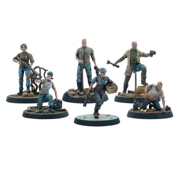 Fallout: Wasteland Warfare - Survivors: Ghoul Settlers (The Slog) - EN-MUH052284