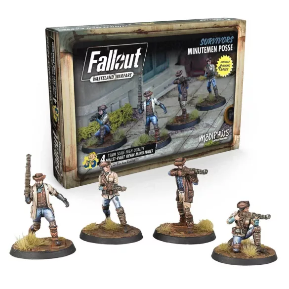 Fallout: Wasteland Warfare - Survivors: Minutemen Posse - EN-MUH051912