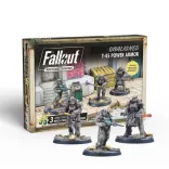 Fallout: Wasteland Warfare - Unaligned: T-45 Power Armour miniatűr szett (EN)