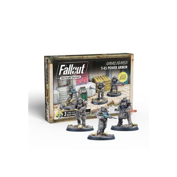 Fallout: Wasteland Warfare - Unaligned: T-45 Power Armour - EN-MUH052002