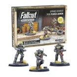 Fallout: Wasteland Warfare - Unaligned: T-45 Power Armour miniatűr szett (EN)