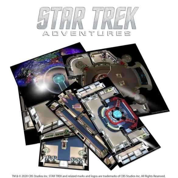 Star Trek Adventures: The Next Generation Starfleet Deck Tiles - EN-MUH051076