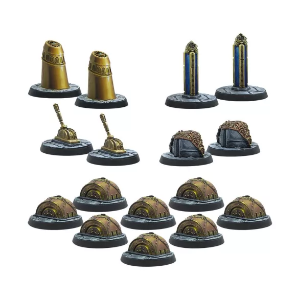 The Elder Scrolls: Call to Arms - Dwemer Markers and Tokens - EN-MUH0330251