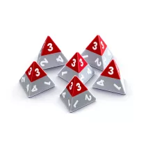 Triangle Agency Dice Set (6d4) - EN-MUH171V004