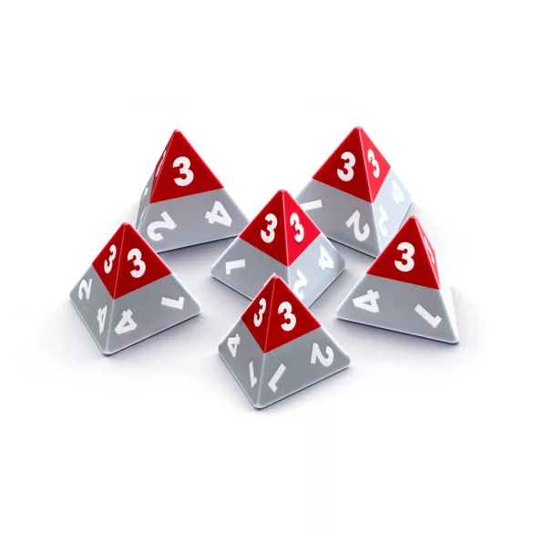 Triangle Agency Dice Set (6d4) - EN-MUH171V004