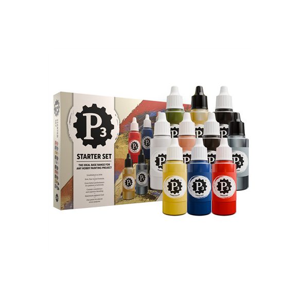 P3 Paints Starter Set-SFP3-N128