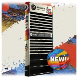 P3 Paints Free-Standing Display-SFP3-N246