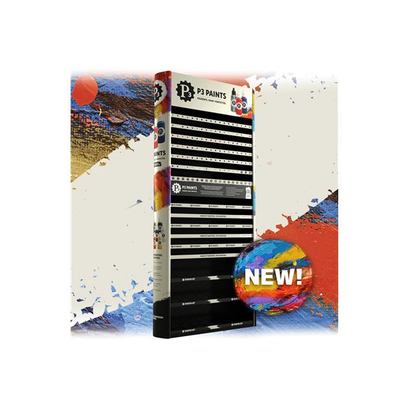 P3 Paints Free-Standing Display-SFP3-N246
