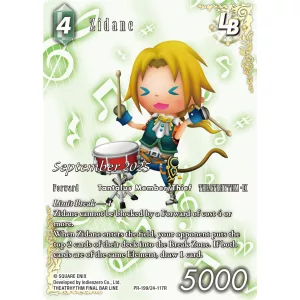 Final Fantasy TCG - September 2025: Zidane - PR199 / 24-117R (Limit Break Card) - EN-