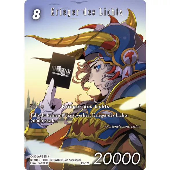 Final Fantasy TCG - October 2025 B: Warrior of Light - PR171 - DE-